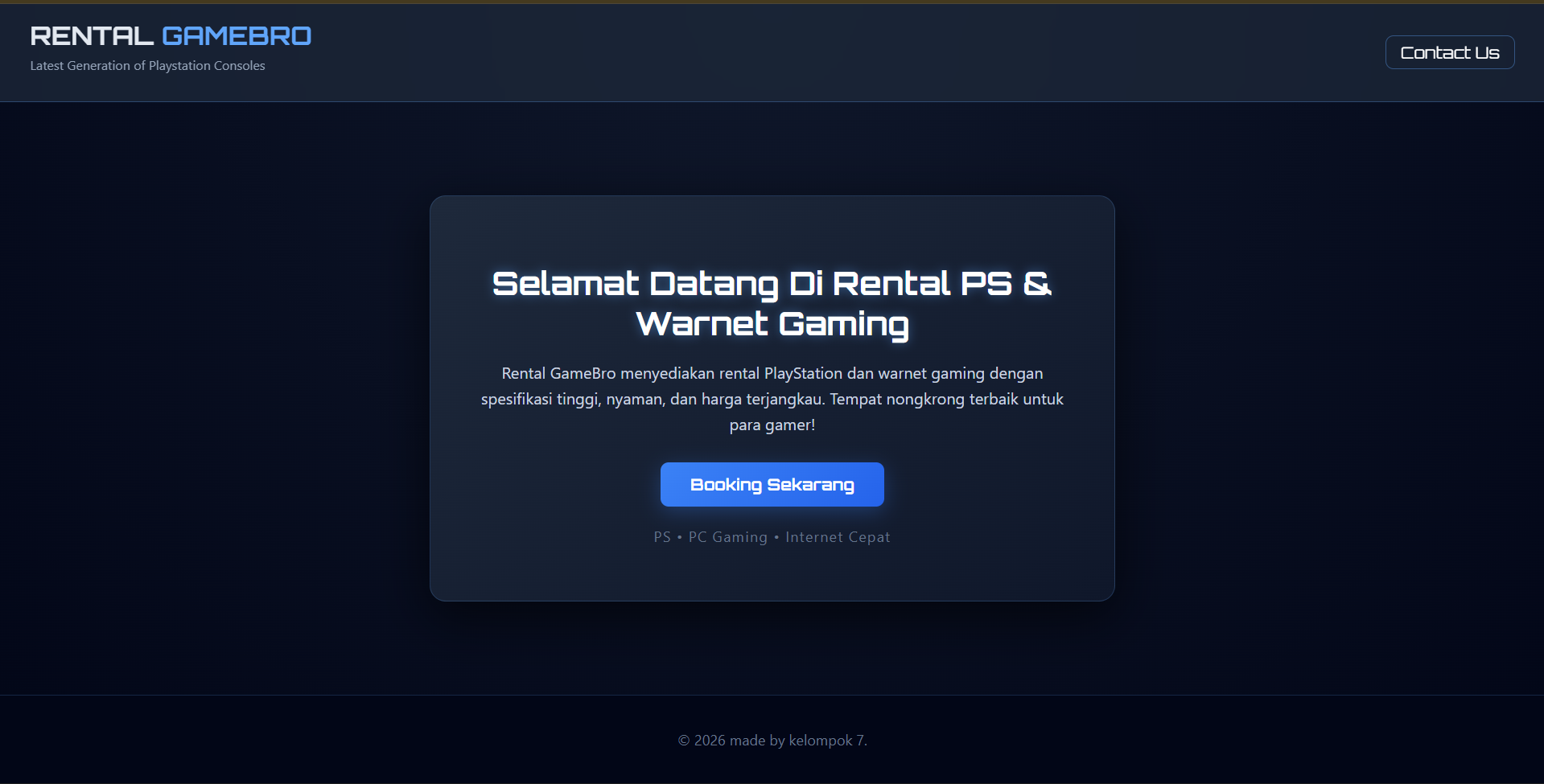 Projek Problem Solving CRUD